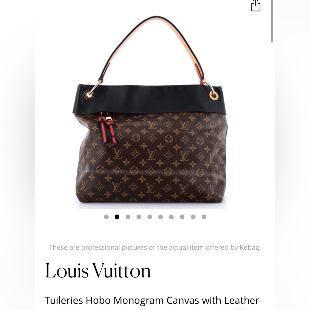 Louis Vuitton Tuileries hobo purse